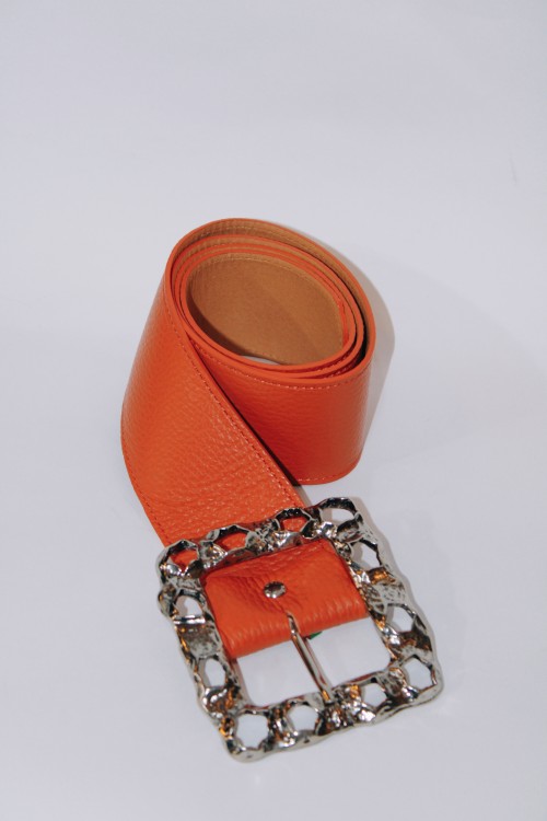 Leather Buckle Ζώνη 
